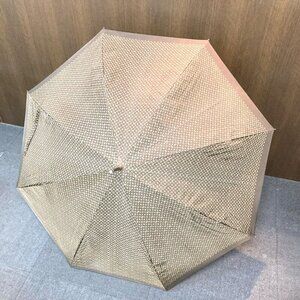 LOUIS VUITTON Monogram Umbrella Long Umbrella Interior umbrella Nylon Brown